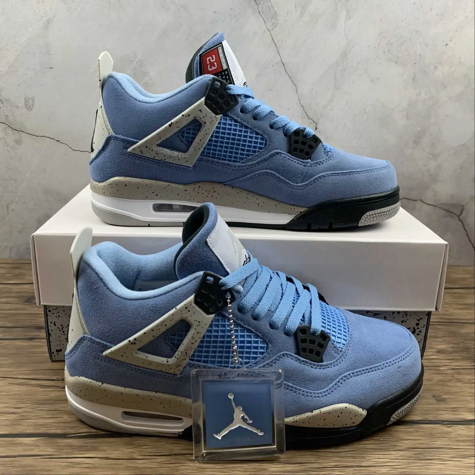 AJ 4 University Blue