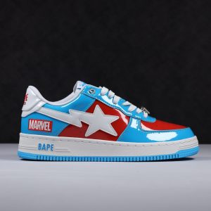 Bape Sta Low A Bathing Ape Marvel Comics Captain America (2022)