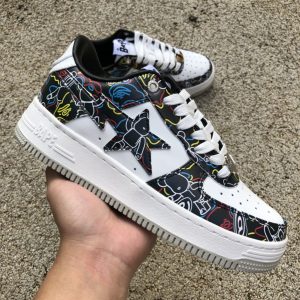 Bape Sta Low A Bathing Ape Medicom Toy Bearbrick Camo Black