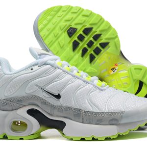 Air Max Plus TN white and green