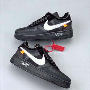Off White x AF1 Black & White