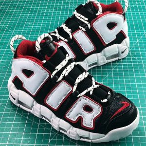 Uptempo Black Red Borders