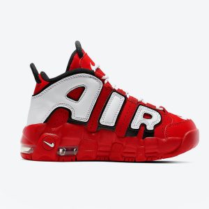 Uptempo University Red Black White (PS)