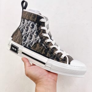 Dior B23 High Black White Oblique