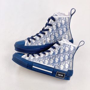 Dior B23 High-Top Sneakers navy Blue