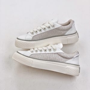 Dior B33 Sneaker White Smooth Calfskin Oblique Jacquard