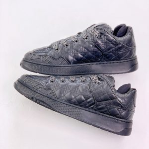 Dior B9S Skate ALL black Kumo Cannage Satin