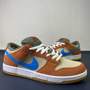Nike SB Dunk Low “Corduroy” BQ6817-201 Dusty PeachPhoto Blue-Desert Ore