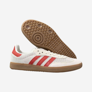 Adidas Samba OG Crystal White Preloved Red