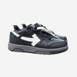 OFF-WHITE Out Of Office OOO Low Tops Black Grey White SS22
