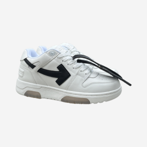 OFF-WHITE Out Of Office OOO 30 MM Low Tops white and black