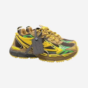 Off-White Trainers Brown Green Yellow