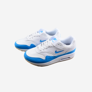 Nike Air Max 1 Premium Jewel White & University Blue