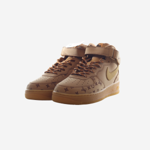 Nike Air force 1 x Louis Vuitton 07 Mid Wheat Brown LV Monogram