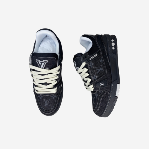 louis vuitton skate denim black
